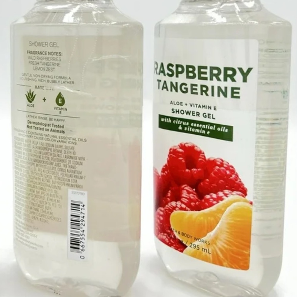 Bath & Body Works Vibrant Red and Orange Body Wash
